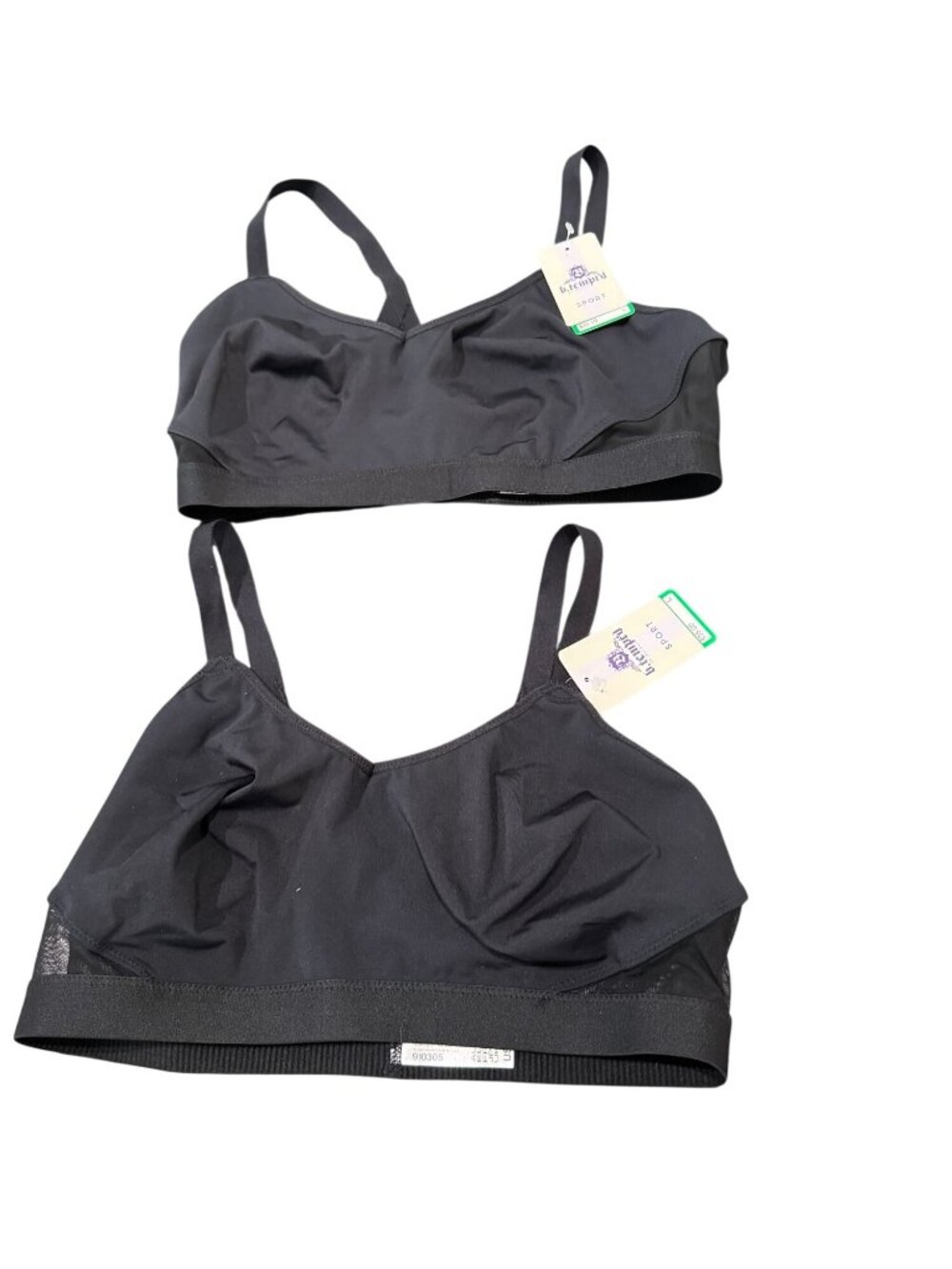 NWT Nordstrom B'Tempted set of 2- sports bras size large